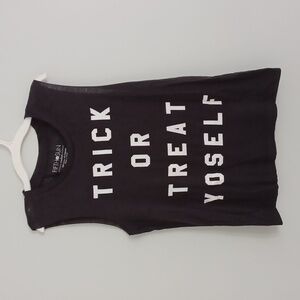 Trick Or Treat Yoself Halloween Tank Top (New)